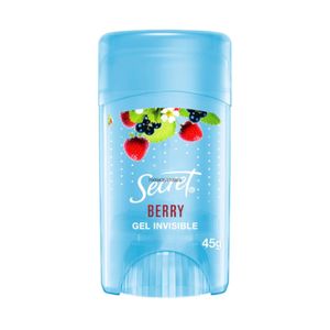 Desodorante Gel Antitranspirante Secret Berry Embalagem 45g