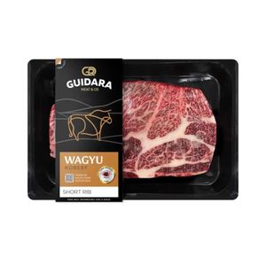 Carne Wagyu Kobeef Guidara Short Rib com Osso Congelado Aproximadamente 1,960kg