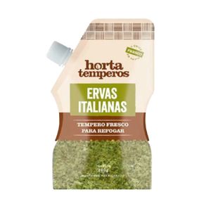 Tempero em Pasta Horta Temperos Ervas Italianas Fresca Embalagem 150g