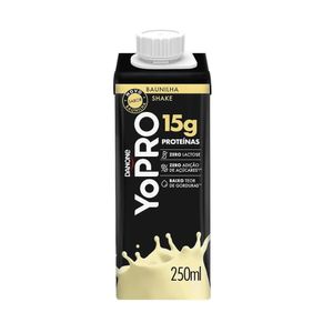 Bebida Láctea UHT YoPRO Baunilha 15g de proteínas Caixinha 250ml