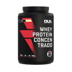 Suplemento Alimentar em Pó Whey Protein Concentrado Dux Nutrition Lab Sabor Coco Pote 900g