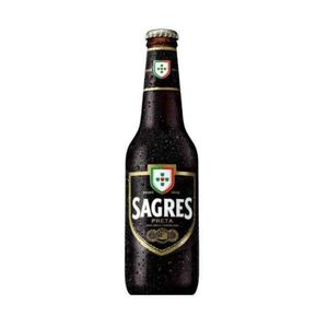 Cerveja SAGRES Preta Long Neck 330ml