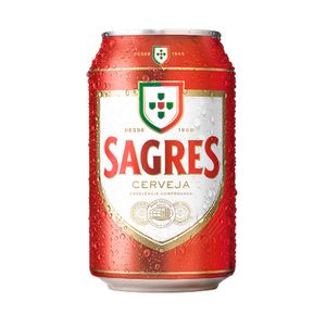 Cerveja SAGRES Puro Malte Lata 330ml