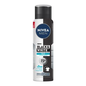 NIVEA MEN Desodorante Aerossol Black & White INVISIBLE Fresh 150ml