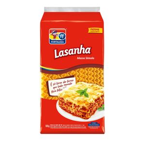 Massa para Lasanha Sêmola Fortaleza 500g