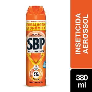 SBP Multi Inseticida Aerossol 380ml Embalagem Econômica