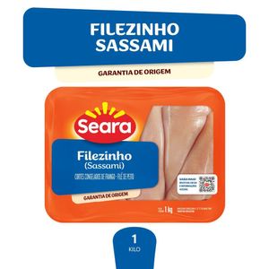 Filezinho de Peito Bandeja Seara 1kg