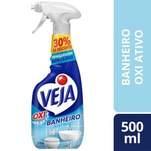 Limpador Spray Anti Bac Veja Banheiro Oxi 500ml Oferta