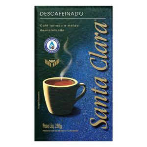 Café em pó Santa Clara Descafeinado Vácuo 250g
