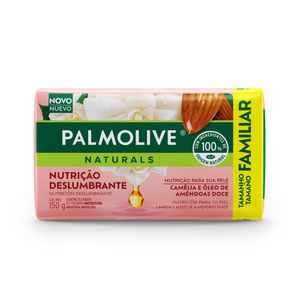 Sabonete em Barra Palmolive Naturals Nutrição Deslumbrante Camélia e Óleo de Amêndoas Doce 150g