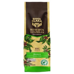 Café em pó Santa Clara Reserva da Familia Orgânico 250g