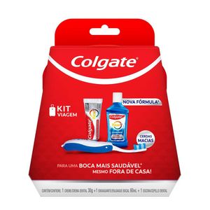 Kit de Higiene Bucal Para Viagem Colgate