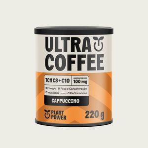 Suplemento Ultracoffee Cappuccino Plant Power 220g