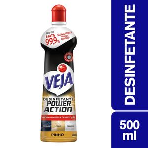 Desinfetante Multisuperficies Veja Power Action Pinho Squeeze 500ml