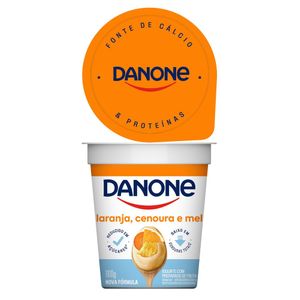 Iogurte Natural Danone Laranja, Cenoura e Mel 160G