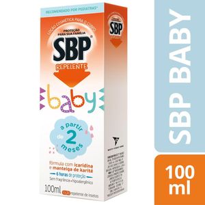 Repelente para Bebê SBP Baby Loção Corporal com Icaridina 100ml