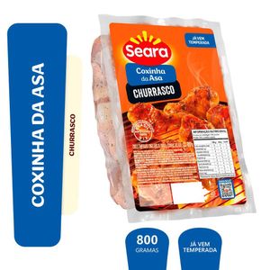 Coxinha temperada churrasco Seara 800g