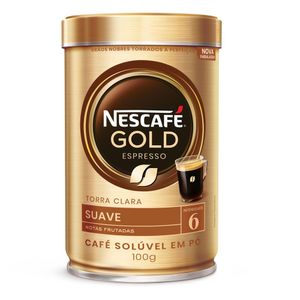 Café NESCAFÉ GOLD ESPRESSO Intensidade 6 Lata 100g
