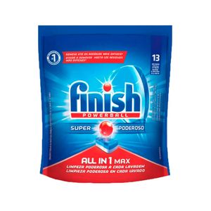 Detergente para Lava Louças em Tabletes Power All in 1 Finish Embalagem 208g